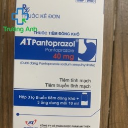 A.t Pantoprazol 40Mg Tiêm (Hộp 3 Lọ)