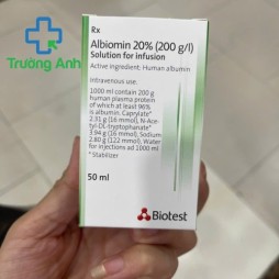 Albiomin 20% Biotest 50Ml