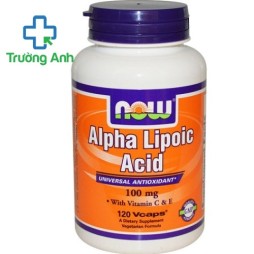 Alpha Lipoic Acid Now 100Mg 120 Viên