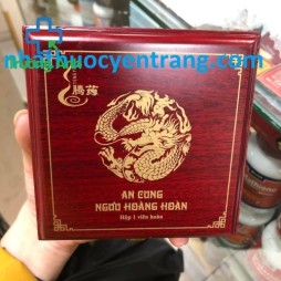 An Cung Ngưu Hoàng Đông Á Hộp Gỗ 1 Viên Hoàn