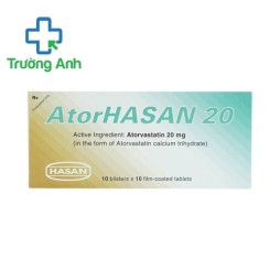 Atorhasan 20Mg (100 Viên)