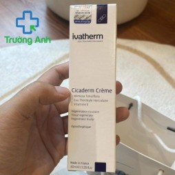 Cicaderm Cream Ivatherm 40Ml
