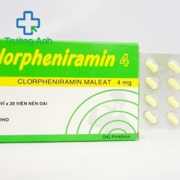 Clorpheniramin 4Mg Hậu Giang