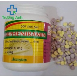 Clorpheniramin Lọ 500 Viên