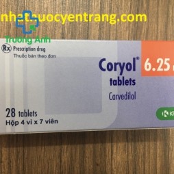 Coryol 6.25Mg