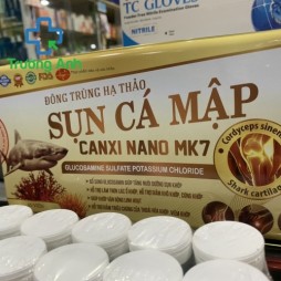 Đông Trùng Hạ Thảo Sụn Cá Mập Canxi Nano Mk7
