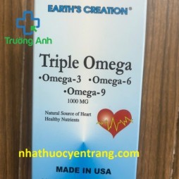 Earth’s Creation Triple Omega 3 6 9 1000Mg