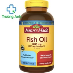 Fish Oil Nature Made 1200Mg 200 Viên