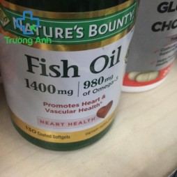 Fish Oil Nature's Bounty 1400Mg 130 Viên