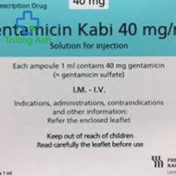 Gentamicin Kabi 40Mg/Ml