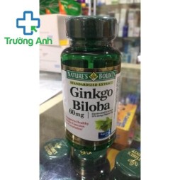 Ginkgo Biloba 60Mg Nature's Bounty  60 Viên