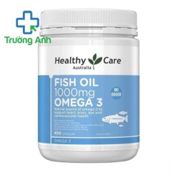Healthy Care Fish Oil 1000Mg Omega 3 (Chai 400 Viên)