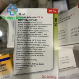 Human Albumin 20%