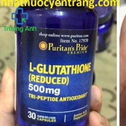 L - Glutathione 500Mg Puritan Pride 30 Viên