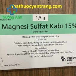 Magnesi Sulfat Kabi 15%