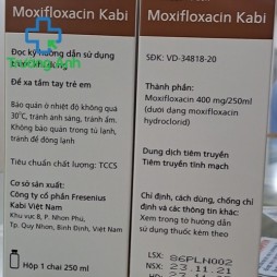 Moxifloxacin Kabi 400Mg/250Ml