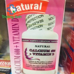 Natural Calcium 600 + Vitamin D