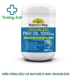Nature’s Way Odourless Fish Oil 1000Mg 200 Viên