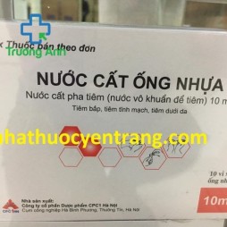 Nước Cất Ống Nhựa Tw1 - 10Ml