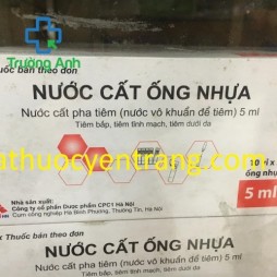 Nước Cất Ống Nhựa Tw1 - 5Ml