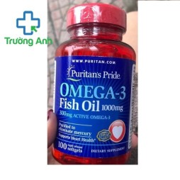 Omega-3 Fish Oil Puritan's Pride 1000 Mg