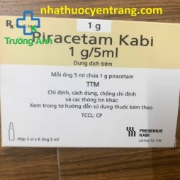 Piracetam Kabi 1G/5Ml