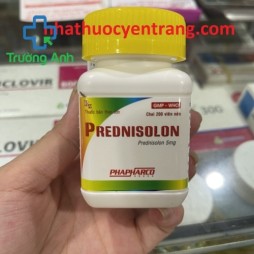 Prednisolon 5Mg Phapharco 200 Viên