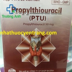 Propylthiouracil 50Mg (P.t.u) Dạng Vỉ