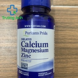 Puritan’s Pride Chelate Calcium Magnesium Zinc