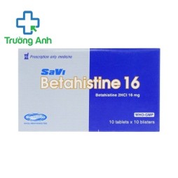 Savi Betahistine 16Mg 100 Viên