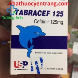 Tabracef 125Mg