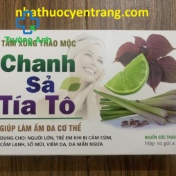 Tắm Xông Thảo Mộc Chanh Sả Tía Tô