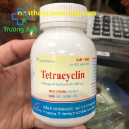 Tetracyclin 250Mg (Lọ 400 Viên)