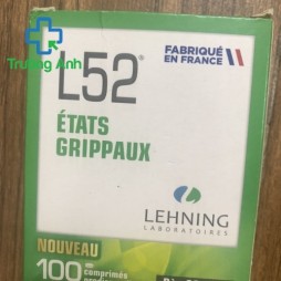 Thuốc Cảm Cúm L52 Etats Grippaux Lehning 100 Viên