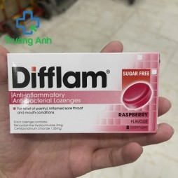 Viên Ngậm Viêm Họng Difflam