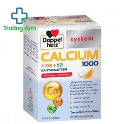 Viên Nhai Doppel Herz Calcium 1000 D3 K2