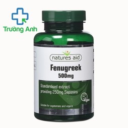 Viên Uống Lợi Sữa Natures Aid Fenugreek 500Mg Hộp 90 Viên