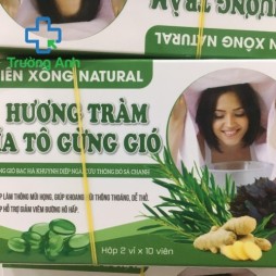 Viên Xông Natural Hương Tràm Tía Tô Gừng Gió