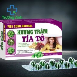 Viên Xông Natural Tía Tô