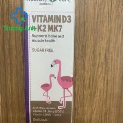 Vitamin D3+K2 Mk7 Healthy Care 25Ml