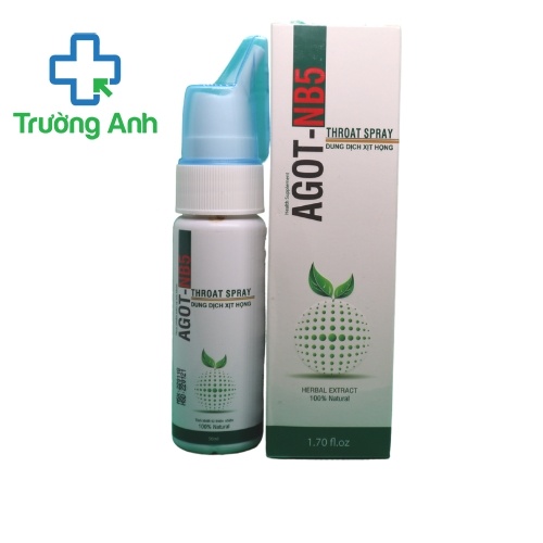Agot - Nb5 Dung Dịch Xịt Họng