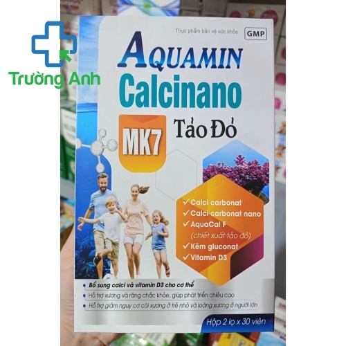 Aquamin Calcinano Mk7 Táo Đỏ