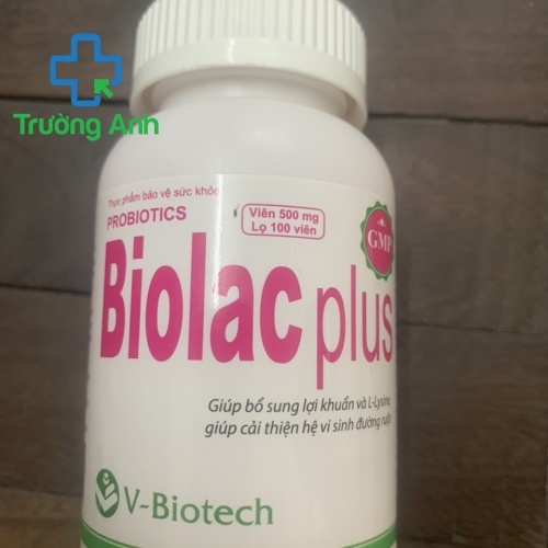 Biolac Plus (Lọ 100 Viên)