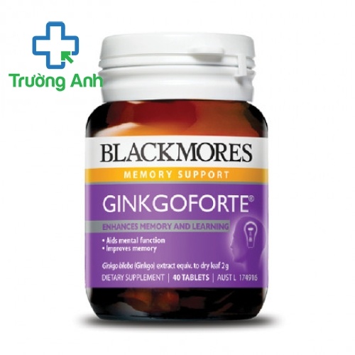 Black Mores Ginkgo Forte 40 Viên