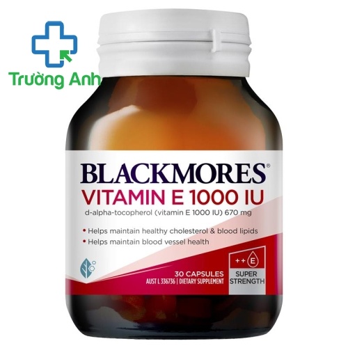 Blackmores Vitamin E 1000 Iu 30 Viên