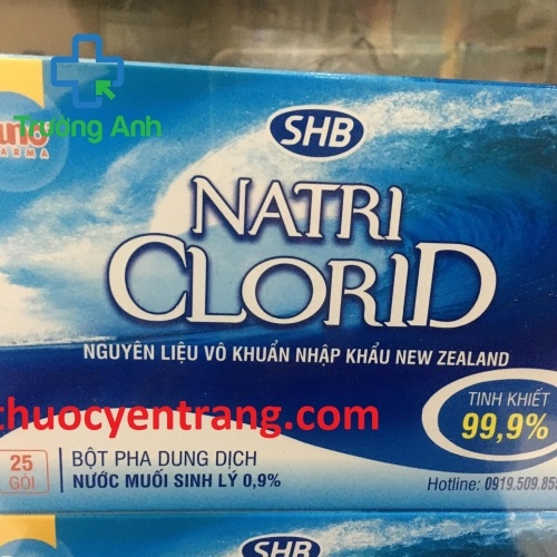 Bột Pha Dung Dịch Muối Sinh Lý Natri Clorid