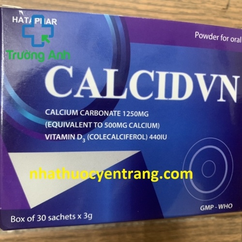 Calcidvn Gói Bột