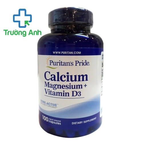 Calcium Magnesium Vitamin D3 Puritan's Pride (100 Viên)