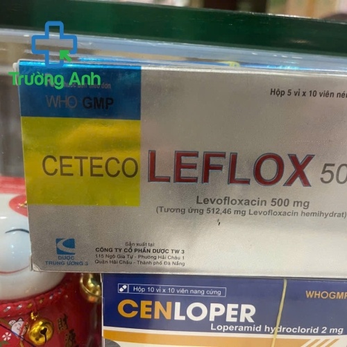 Ceteco Leflox 500Mg 50 Viên