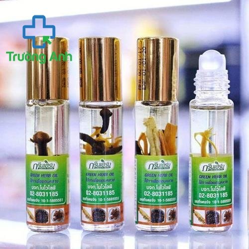 Dầu Gió Thái Lan Green Herb Oil 8Ml